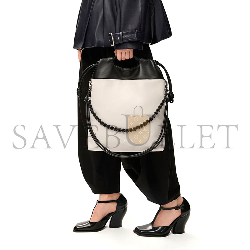 LOEWE FLAMENCO PURSE TOTE IN MELLOW NAPPA LAMBSKIN A411FIOX04-0148 (38*29*9cm)